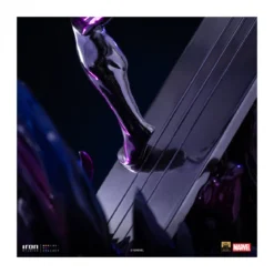 Iron Studios Marvel - Silver Surfer Deluxe Art Scale 1/10 - Infinity Gauntlet Diorama