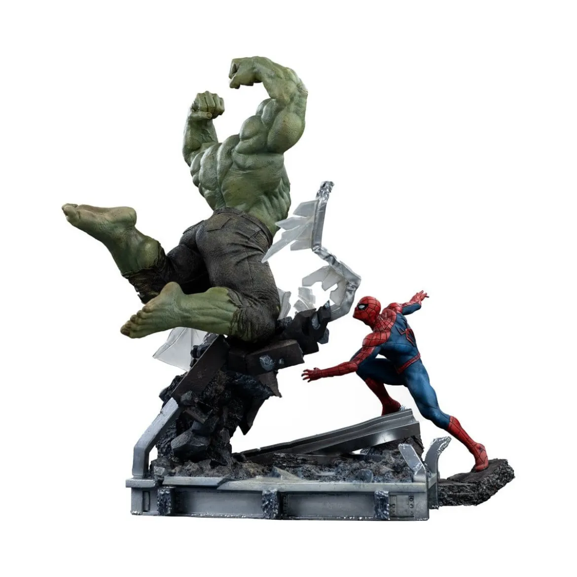 Iron Studios Marvel - Spider-Man vs Hulk - Spider-Man Brand New Day Art Scale 1/10