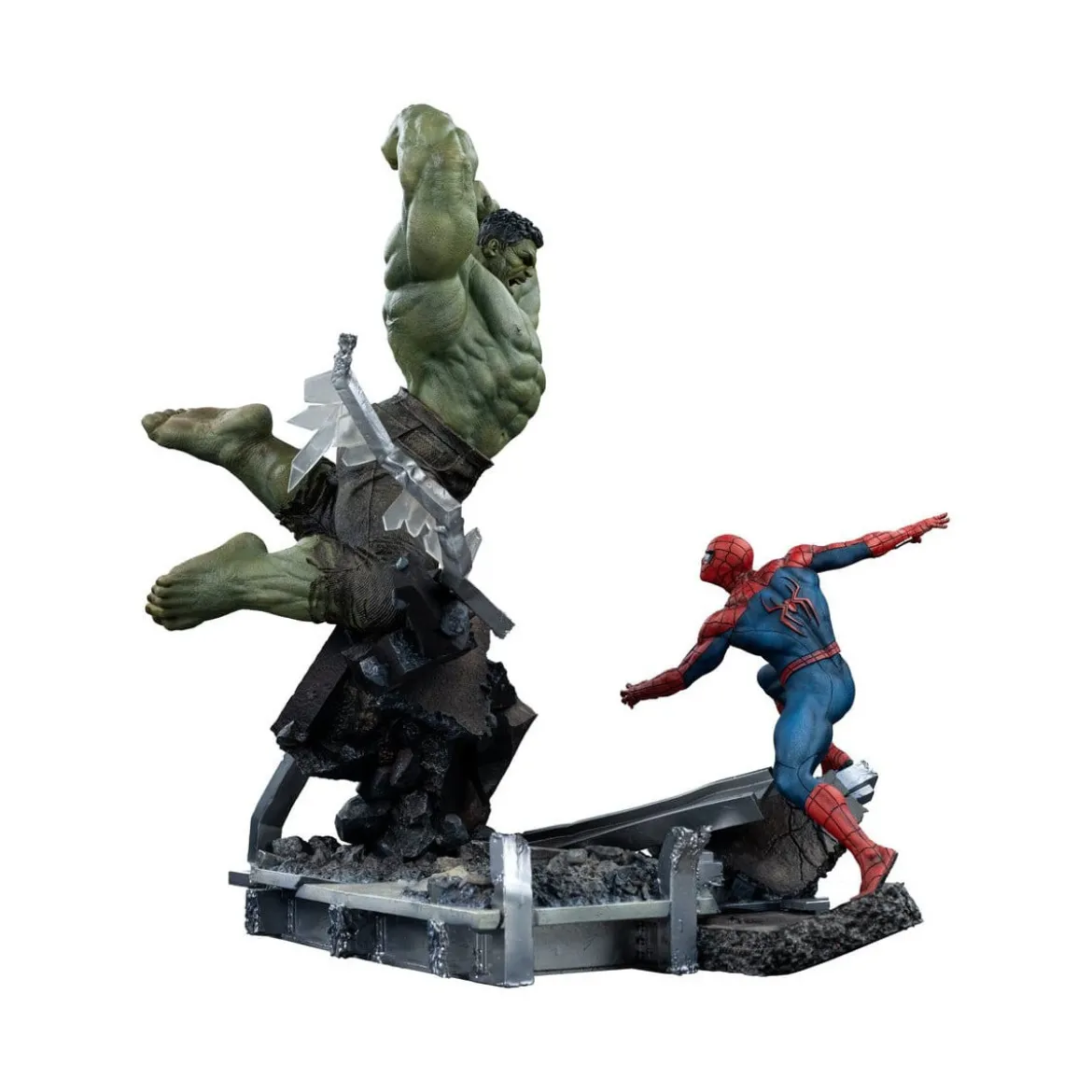 Iron Studios Marvel - Spider-Man vs Hulk - Spider-Man Brand New Day Art Scale 1/10
