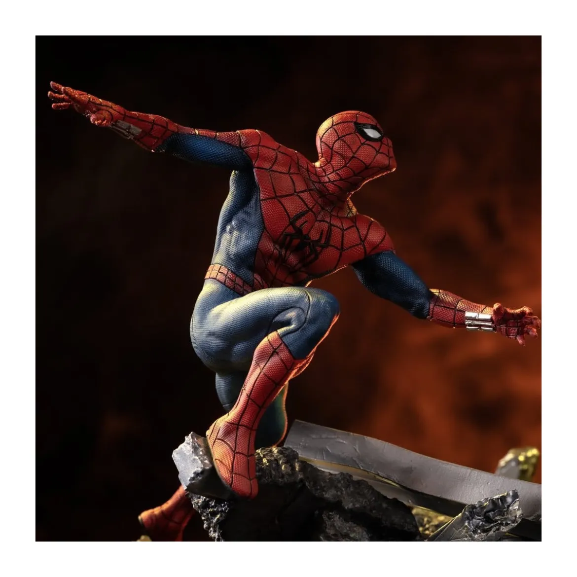 Iron Studios Marvel - Spider-Man vs Hulk - Spider-Man Brand New Day Art Scale 1/10