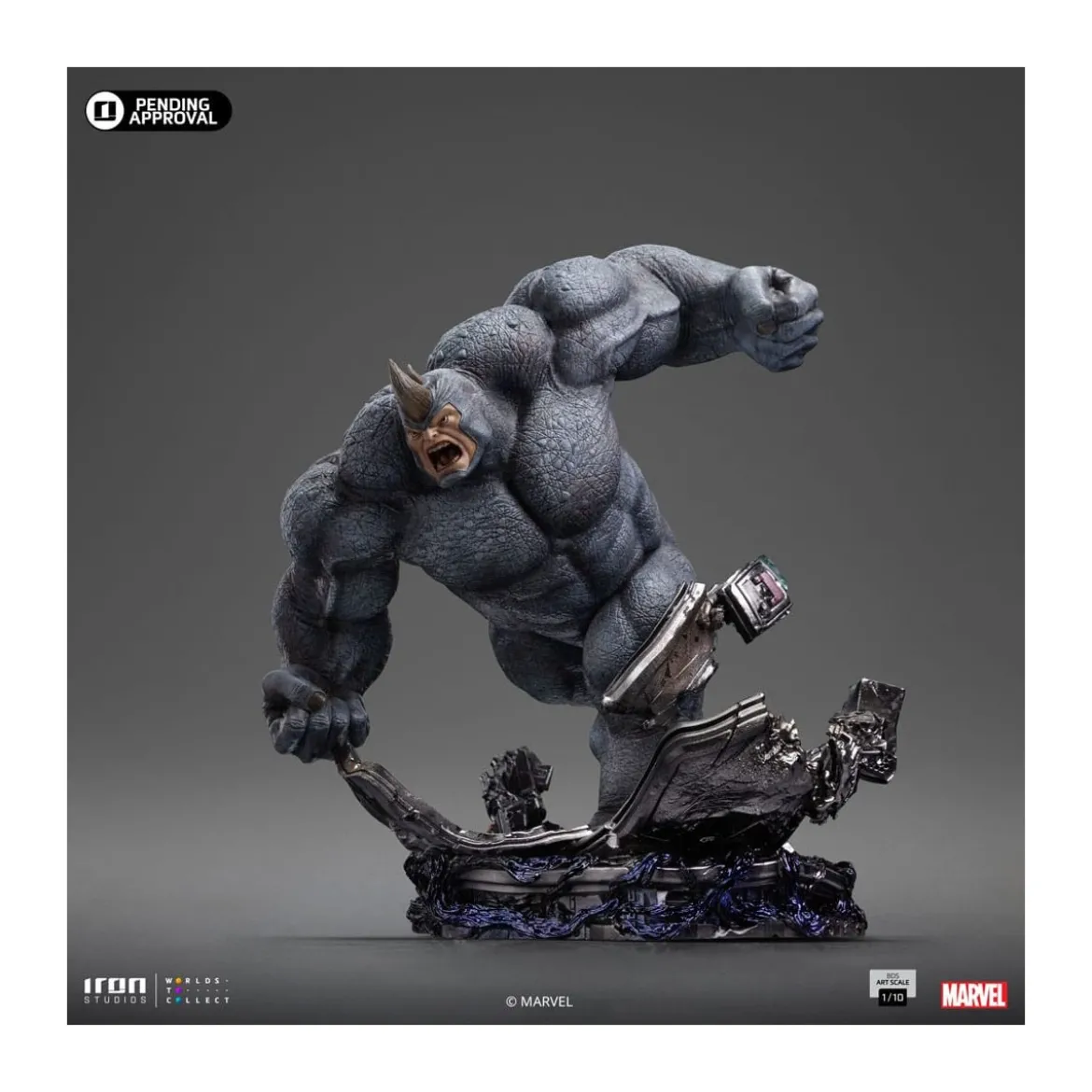 Iron Studios Marvel Spider-Man Vs Villains - Rhino BDS Art Scale 1/10