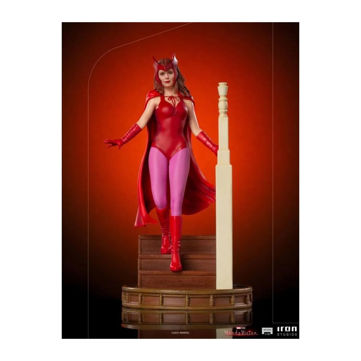 Iron Studios Marvel - Wanda Vision - Wanda Halloween Version - BDS Art Scale 1/10