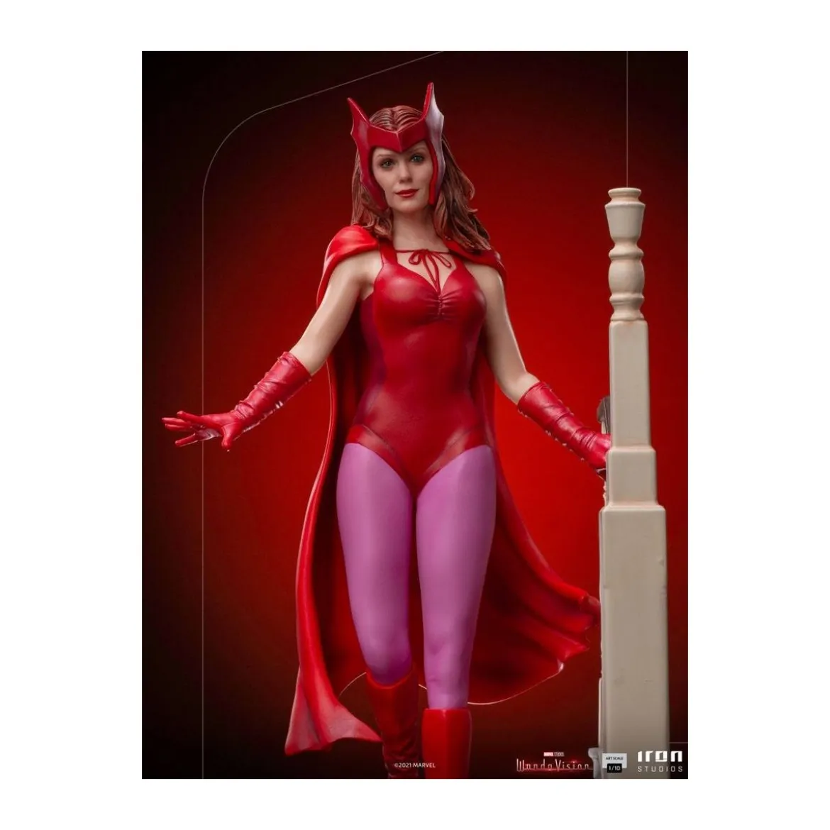 Iron Studios Marvel - Wanda Vision - Wanda Halloween Version - BDS Art Scale 1/10