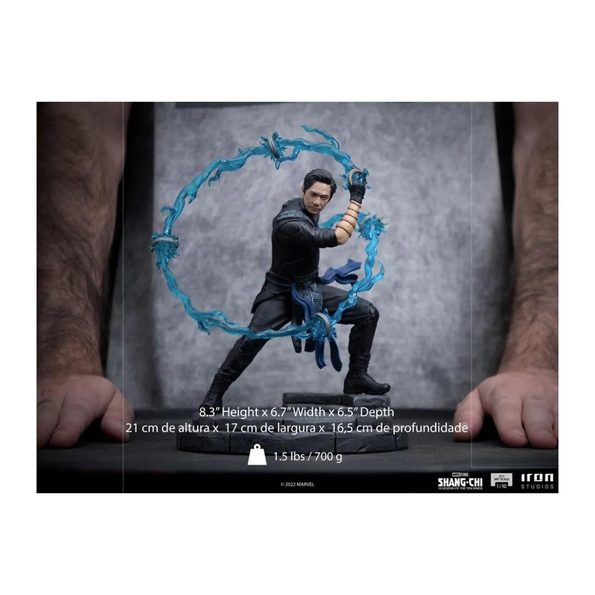 Iron Studios Marvel - Wenwu - Shang-Chi et la Légende des Dix Anneaux statuette 1/10 BDS Art Scale