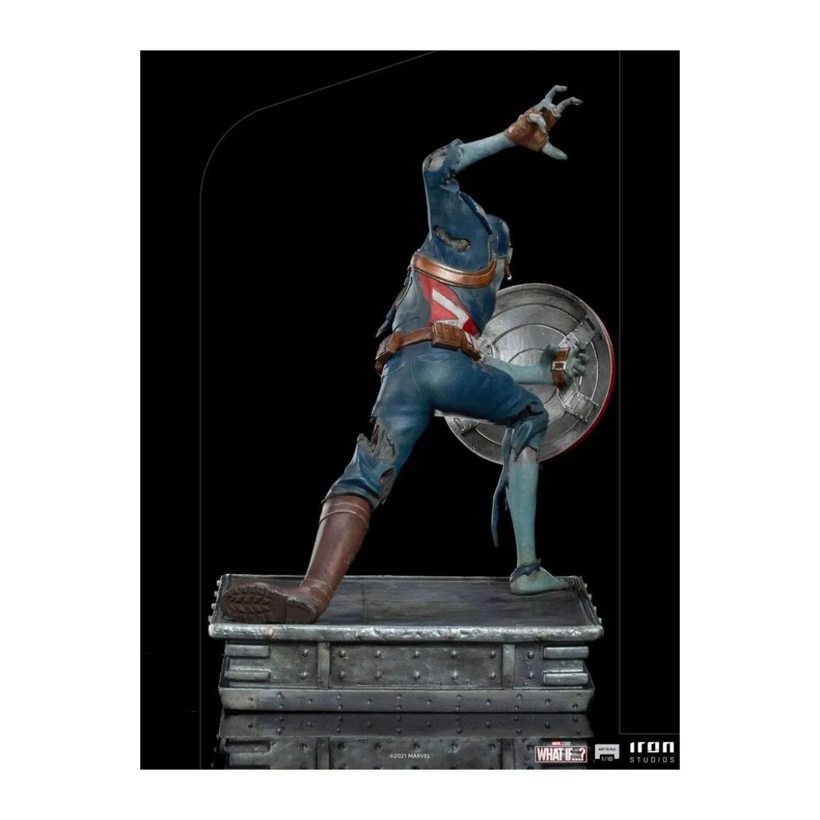 Iron Studios Marvel - What If...? Captain America Zombie statuette 1/10 Art Scale