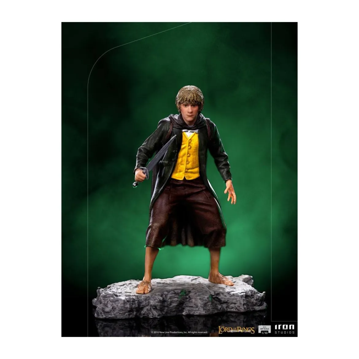 Iron Studios - Merry - Le Seigneur des Anneaux - LOTR statue BDS Art Scale 1/10