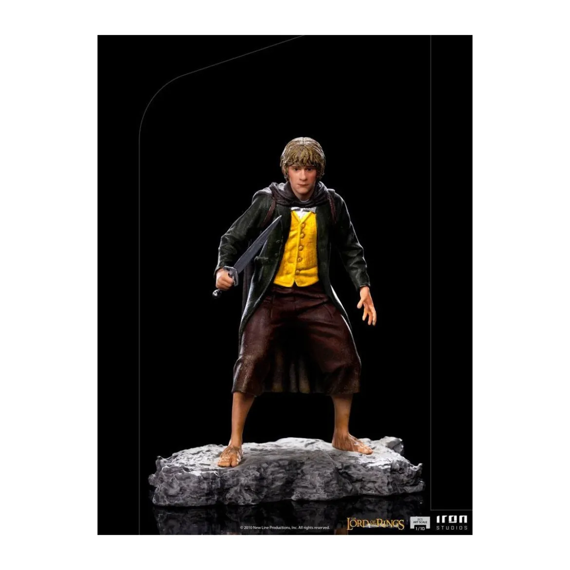 Iron Studios - Merry - Le Seigneur des Anneaux - LOTR statue BDS Art Scale 1/10