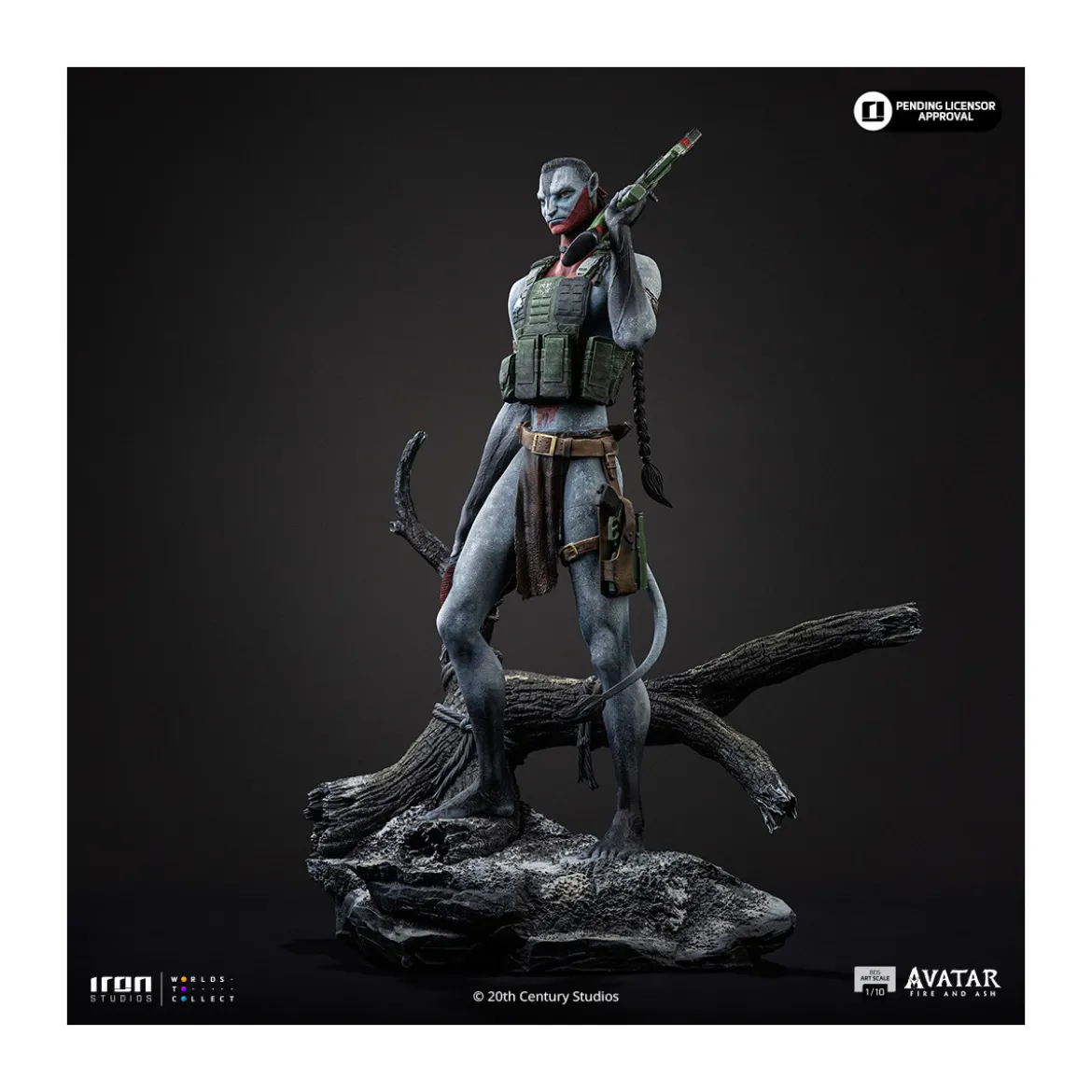 Iron Studios - Miles Quaritch Art Scale 1/10 - Avatar 3: Fire and Ash