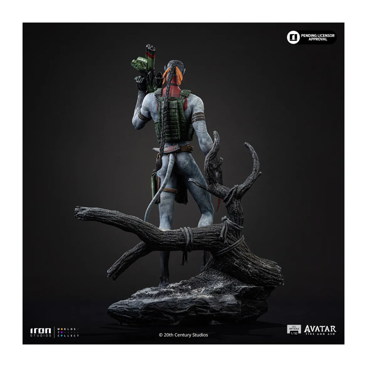 Iron Studios - Miles Quaritch Art Scale 1/10 - Avatar 3: Fire and Ash