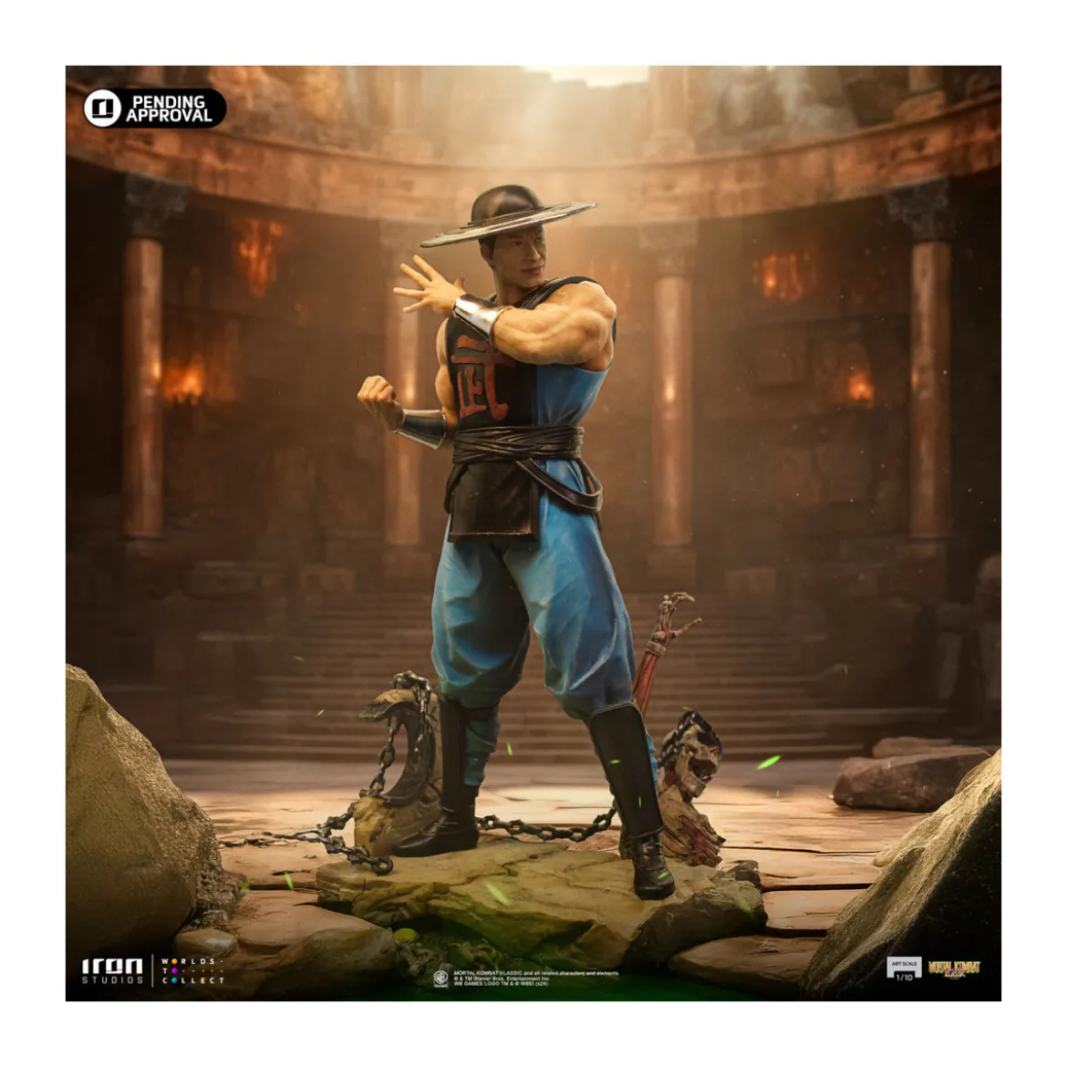 Iron Studios - Mortal Kombat - Kung Lao Art Scale 1/10