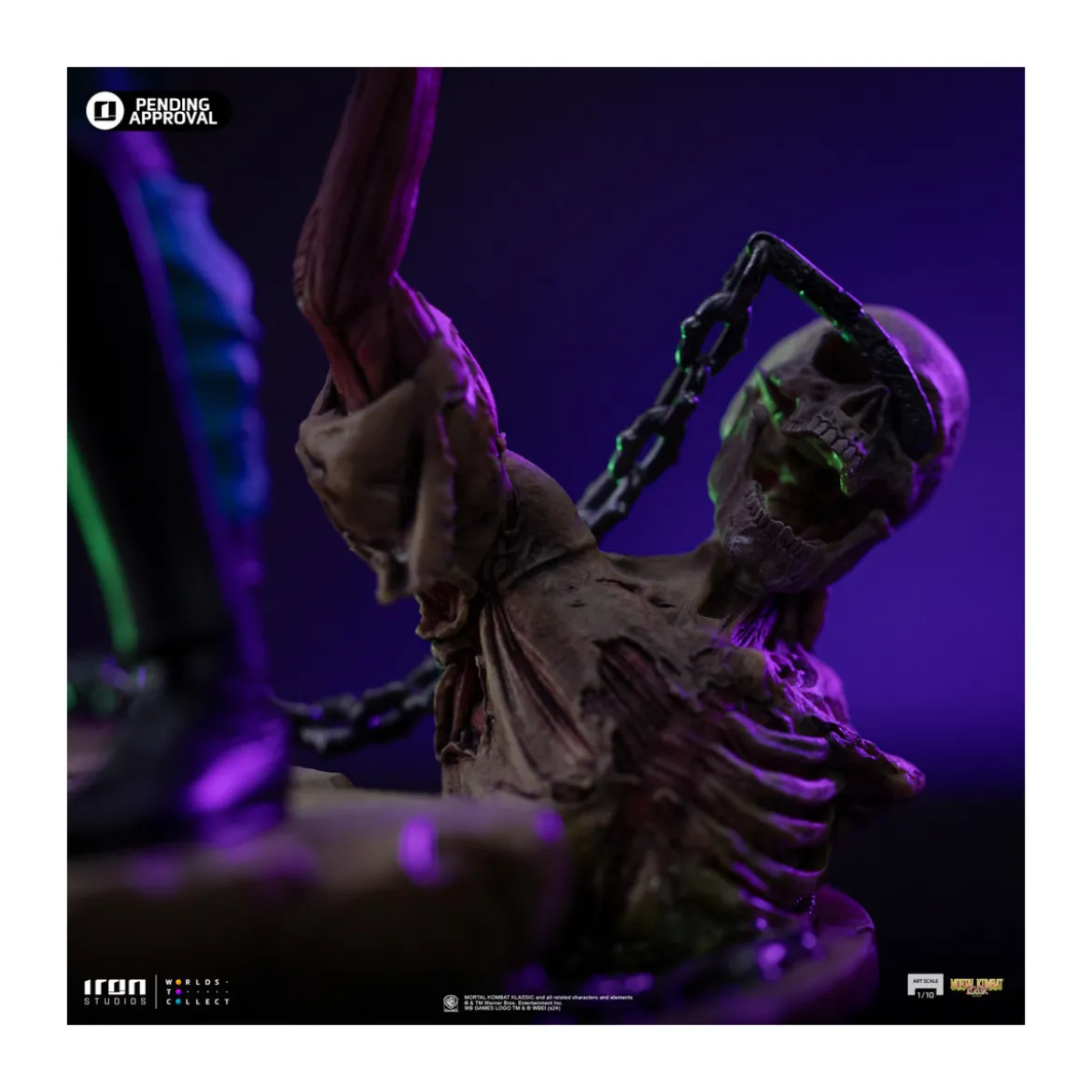 Iron Studios - Mortal Kombat - Kung Lao Art Scale 1/10