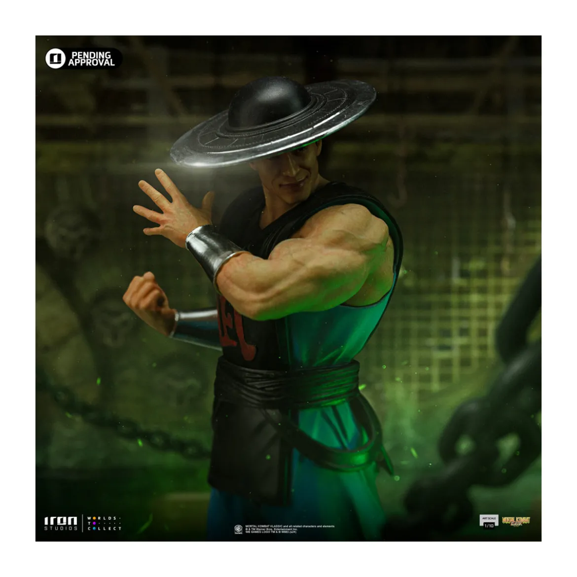 Iron Studios - Mortal Kombat - Kung Lao Art Scale 1/10