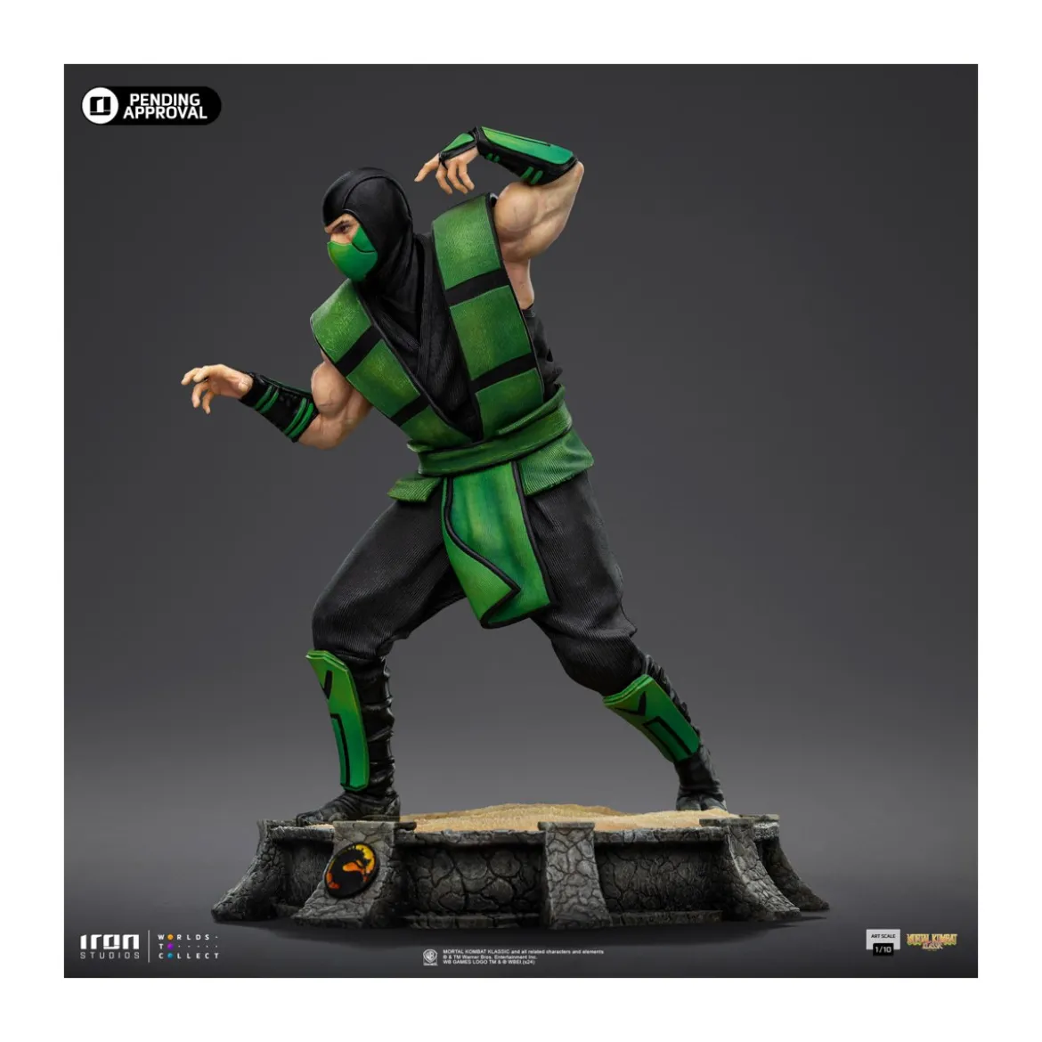 Iron Studios - Mortal Kombat - Reptile BDS Art Scale 1/10