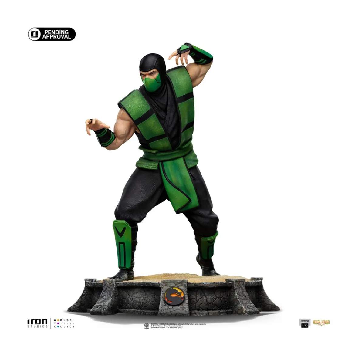 Iron Studios - Mortal Kombat - Reptile BDS Art Scale 1/10