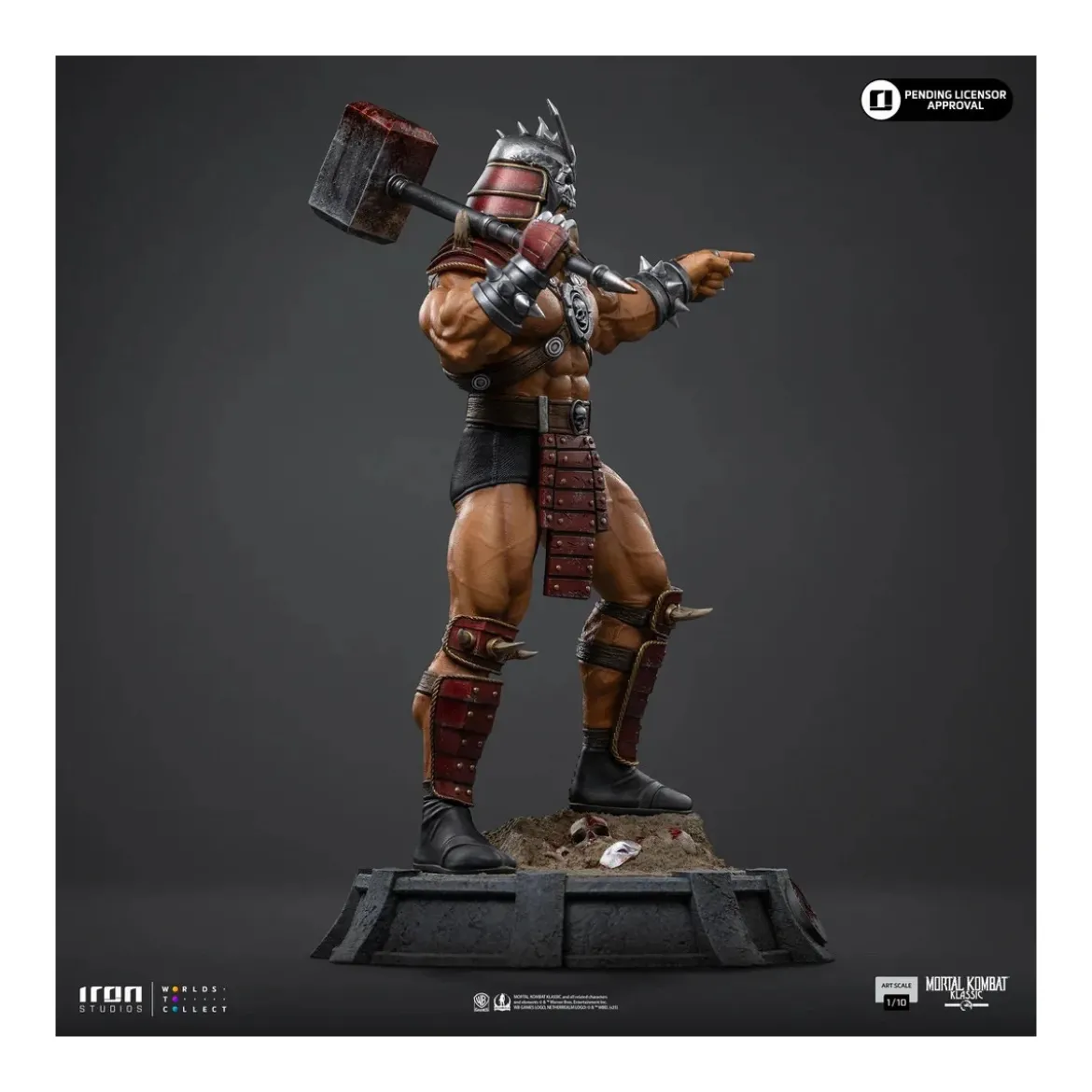 Iron Studios - Mortal Kombat - Shao Khan Art Scale 1/10