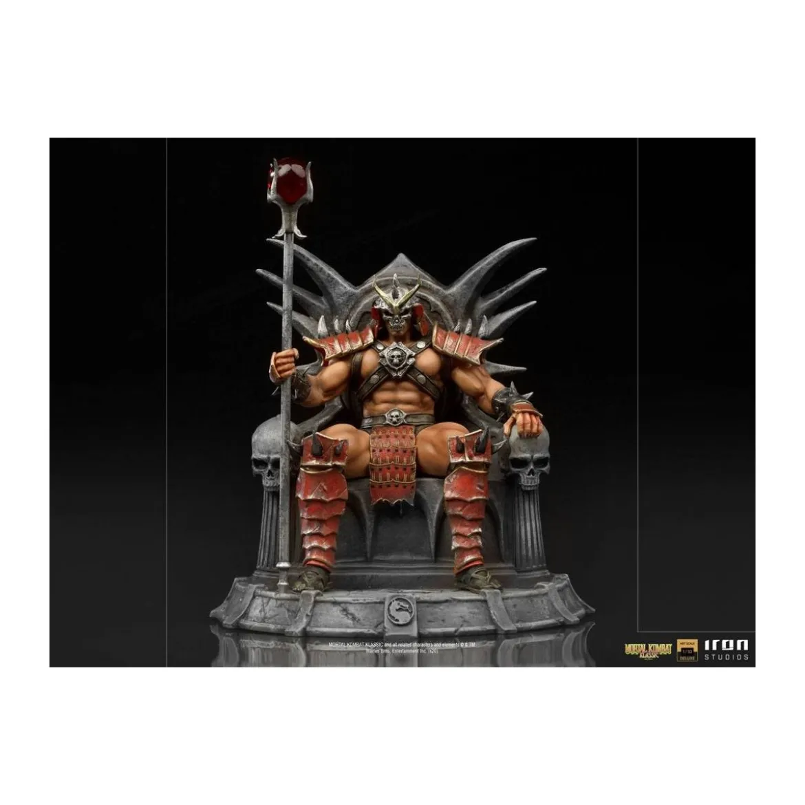 Iron Studios - Mortal Kombat - Shao Khan 1/10