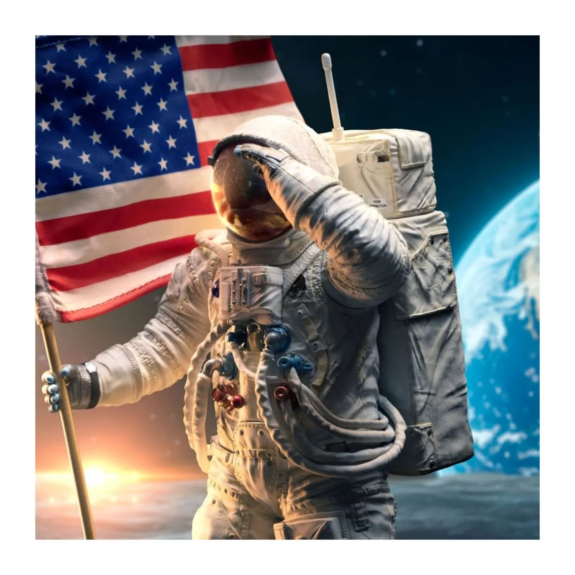 Iron Studios - NASA Apollo 11 Astronaut 1/10 BDS Art Scale