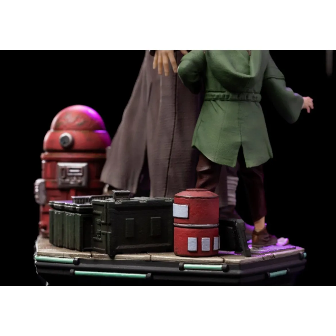 IRON STUDIOS - Obi-Wan and Young Leia Deluxe Art Scale 1/10 - Star Wars Obi-Wan Kenobi