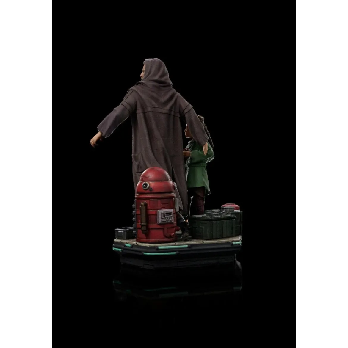 IRON STUDIOS - Obi-Wan and Young Leia Deluxe Art Scale 1/10 - Star Wars Obi-Wan Kenobi