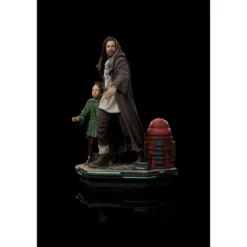 IRON STUDIOS - Obi-Wan and Young Leia Deluxe Art Scale 1/10 - Star Wars Obi-Wan Kenobi