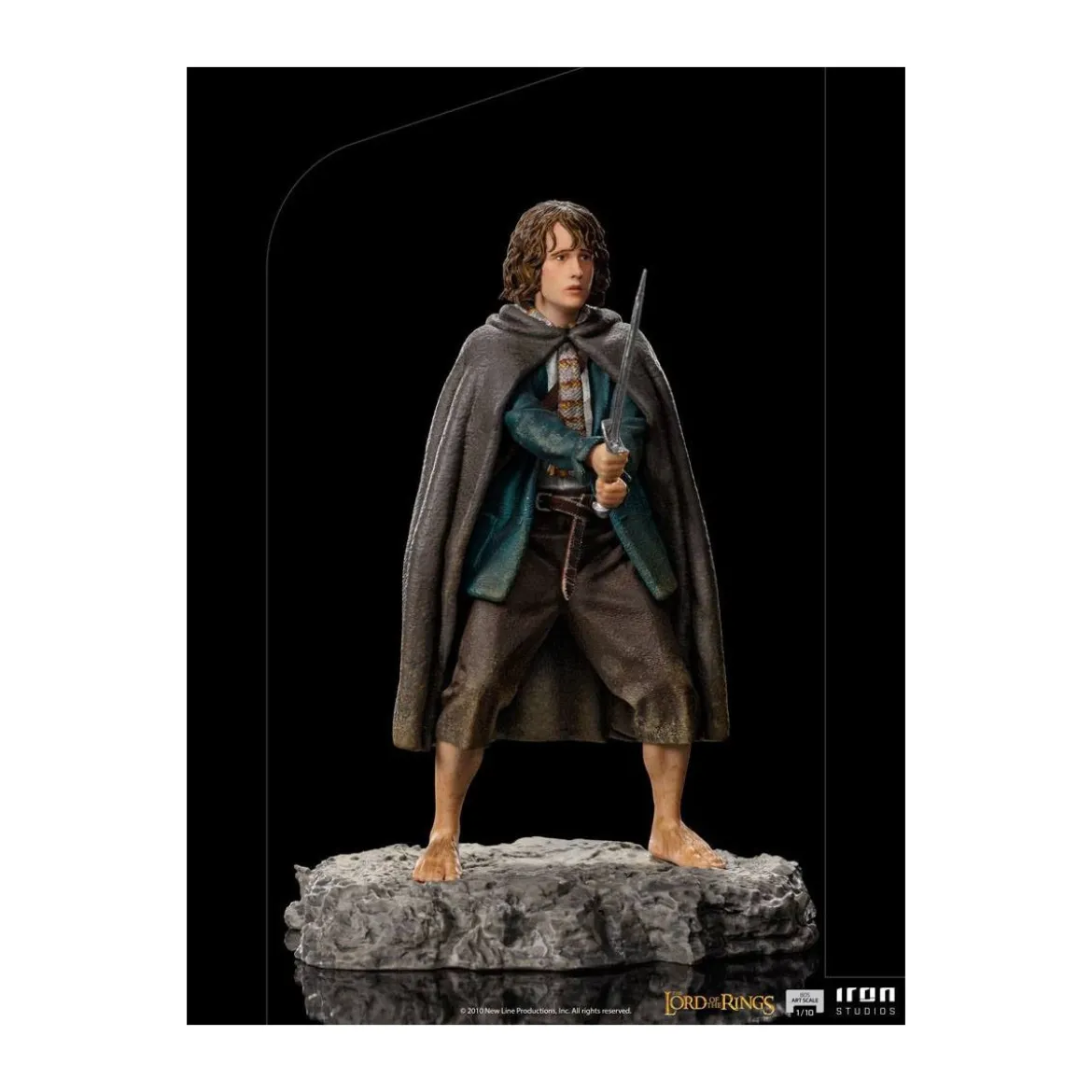 Iron Studios - Pippin - Le Seigneur des Anneaux - LOTR statue BDS Art Scale 1/10