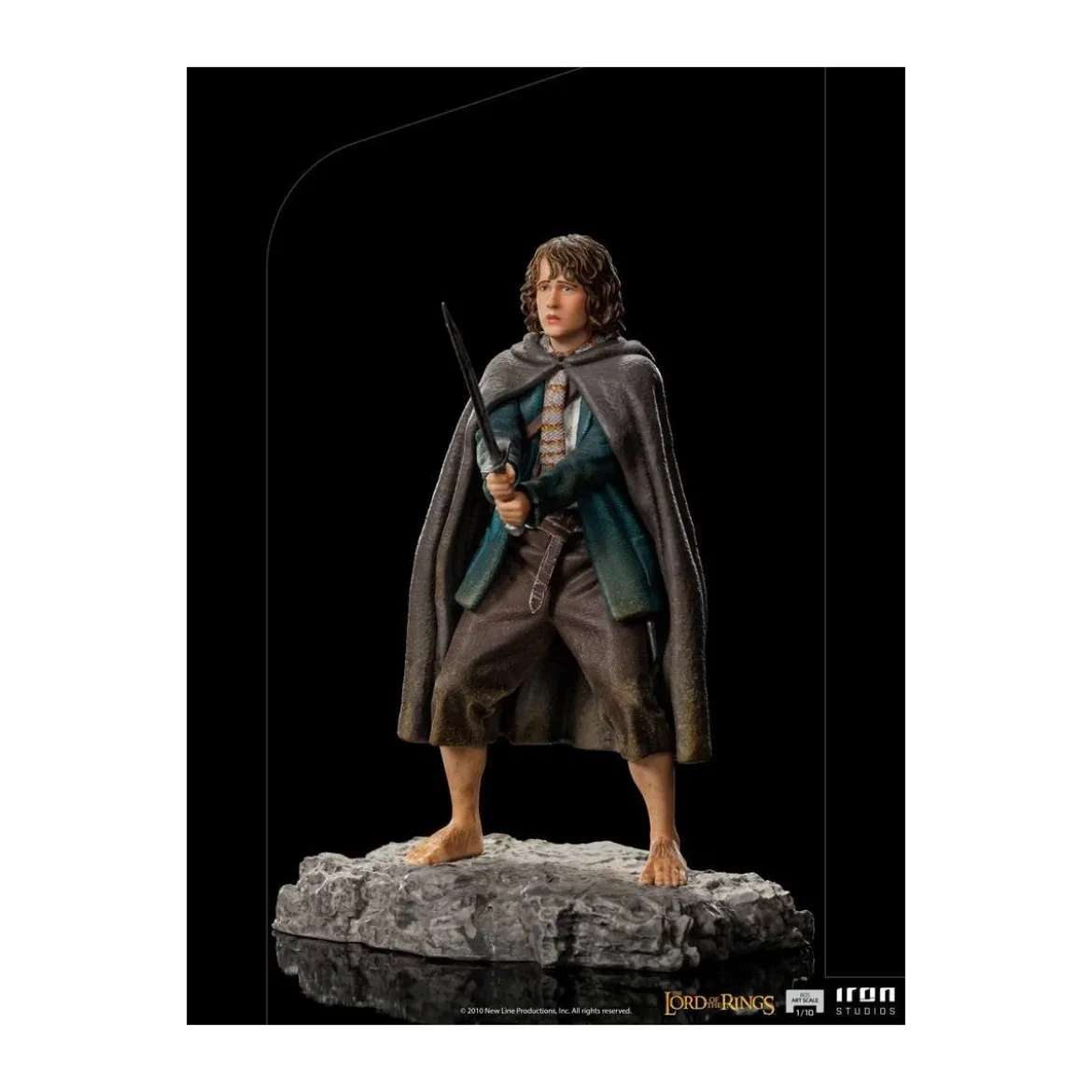 Iron Studios - Pippin - Le Seigneur des Anneaux - LOTR statue BDS Art Scale 1/10