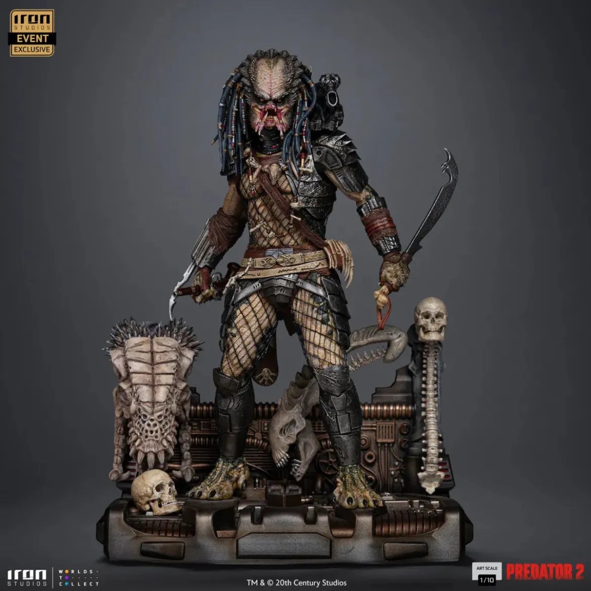 Iron Studios Predator 2 - Elder Predator CCXP 2025 exclusive - Art Scale 1/10