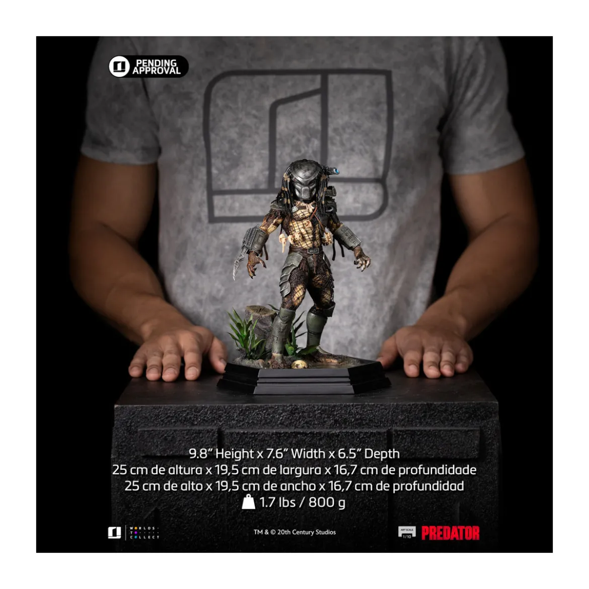 Iron Studios Predator Jungle Hunter - Art Scale 1/10