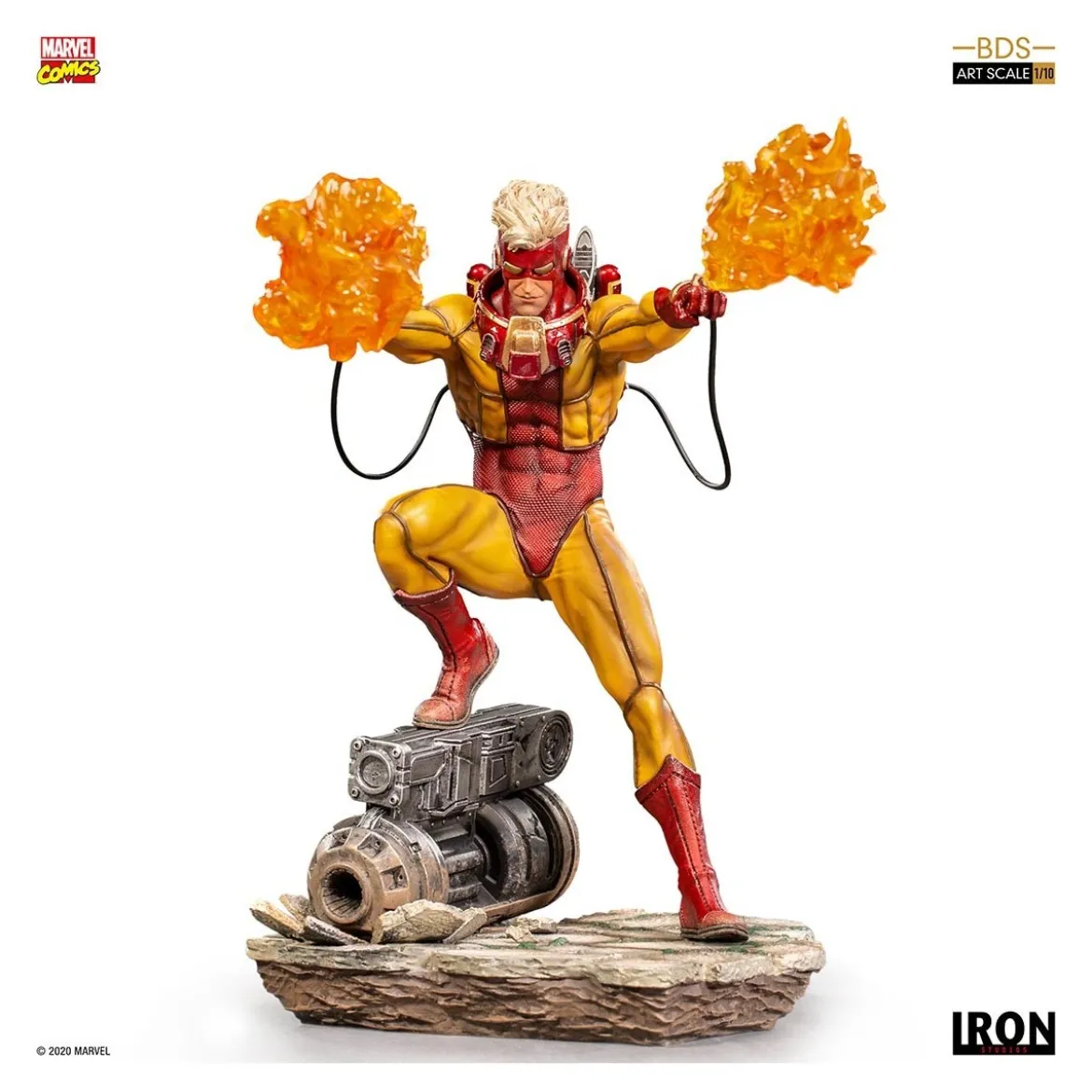 IRON STUDIOS - Pyro BDS Art Scale 1/10 - Marvel Comics