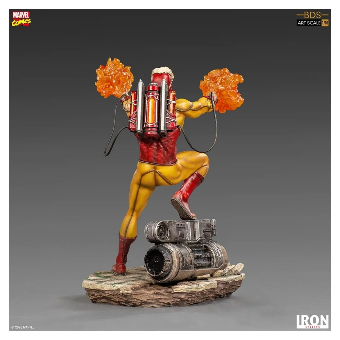 IRON STUDIOS - Pyro BDS Art Scale 1/10 - Marvel Comics