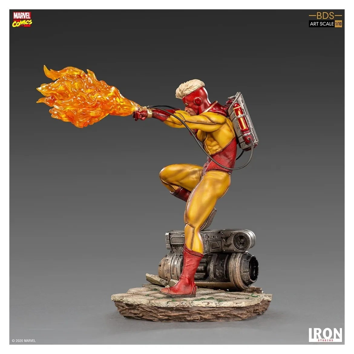 IRON STUDIOS - Pyro BDS Art Scale 1/10 - Marvel Comics