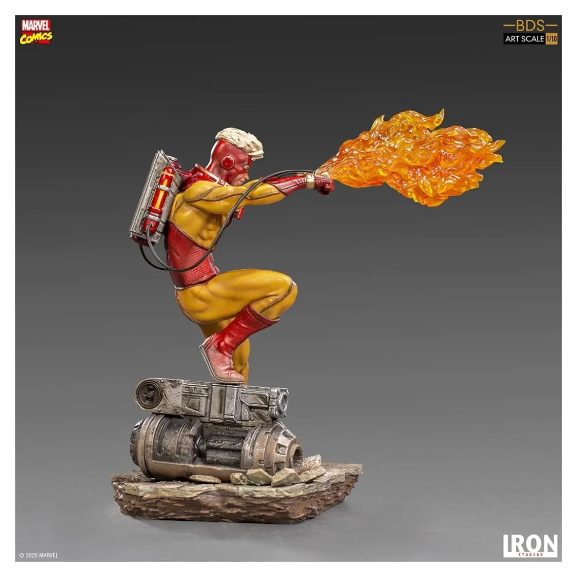 IRON STUDIOS - Pyro BDS Art Scale 1/10 - Marvel Comics