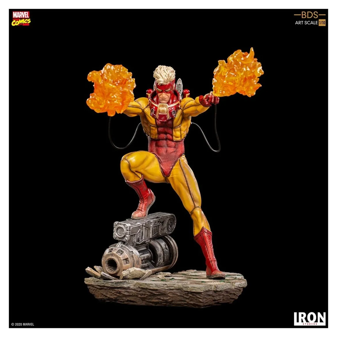 IRON STUDIOS - Pyro BDS Art Scale 1/10 - Marvel Comics
