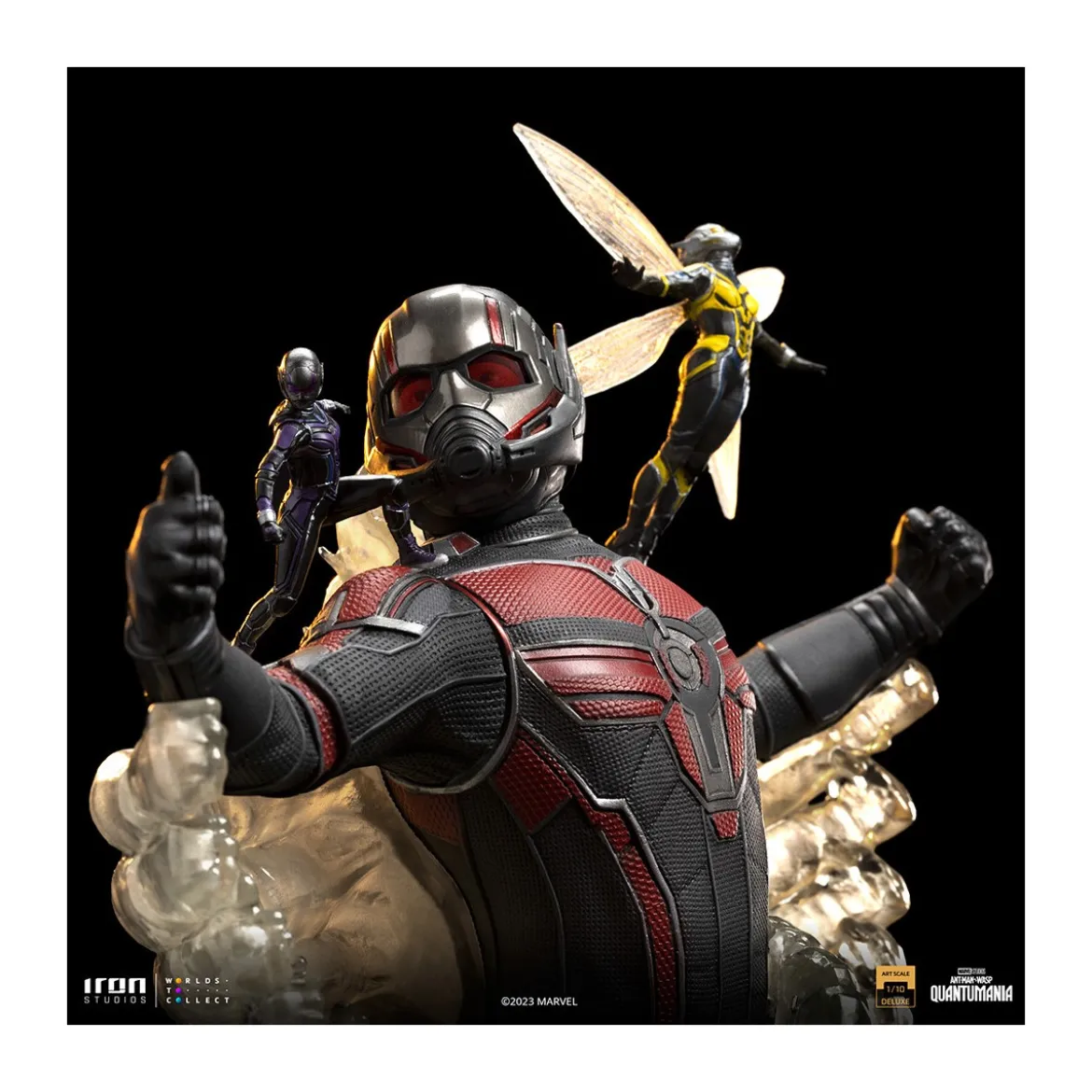 Iron Studios - Quantumania Ant-Man - Ant-Man & the Wasp Marvel Comics 1/10 Deluxe Art Scale