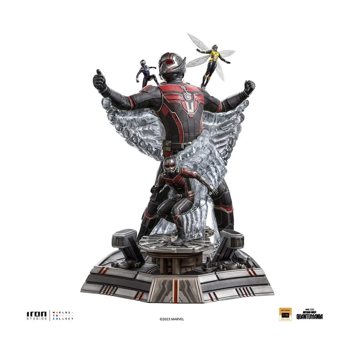 Iron Studios - Quantumania Ant-Man - Ant-Man & the Wasp Marvel Comics 1/10 Deluxe Art Scale