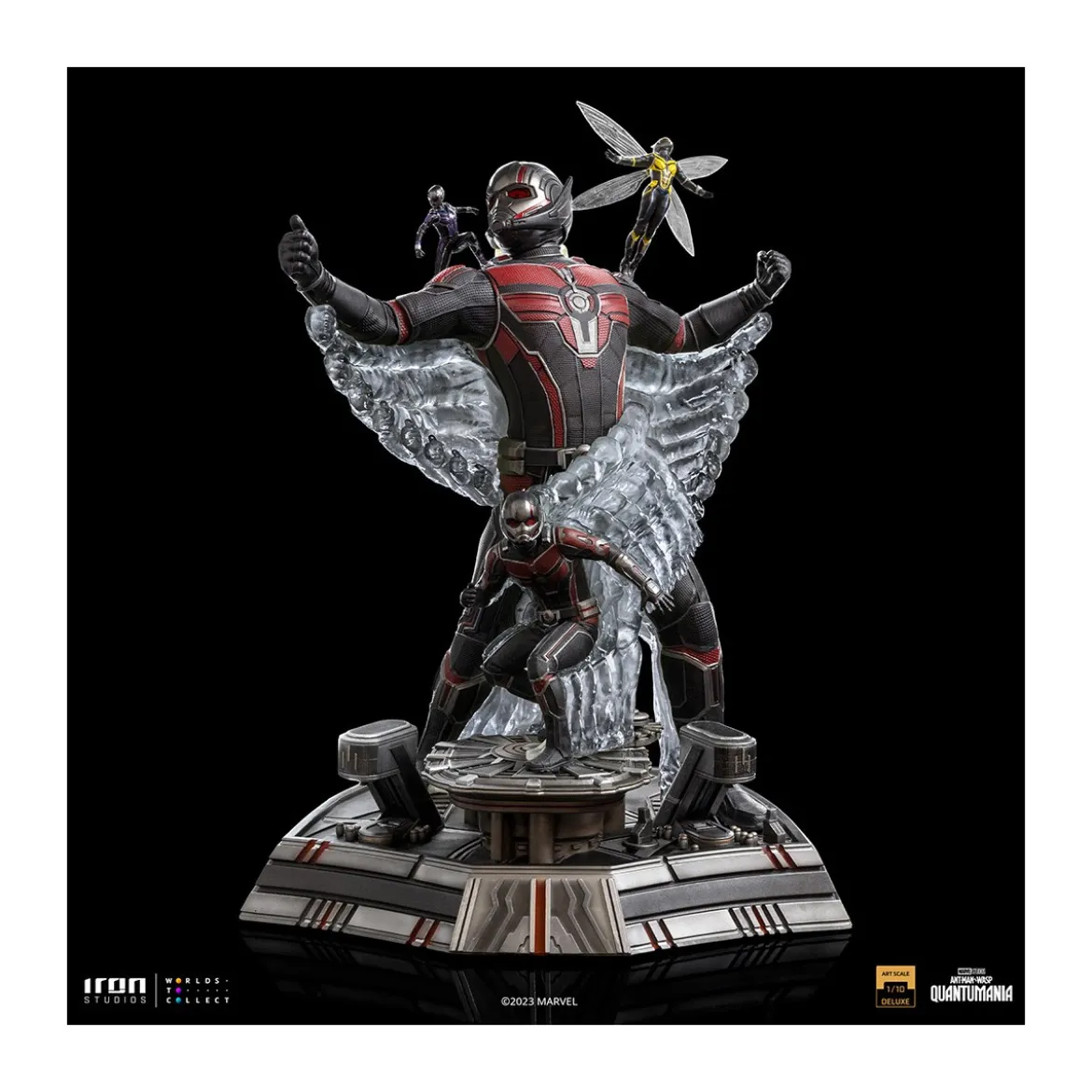 Iron Studios - Quantumania Ant-Man - Ant-Man & the Wasp Marvel Comics 1/10 Deluxe Art Scale