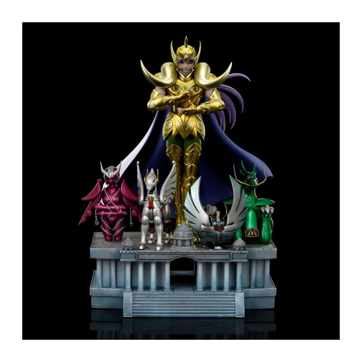 Iron Studios - Saint Seiya - Aries Mu Deluxe Art Scale 1/10 - Les Chevaliers du Zodiaque