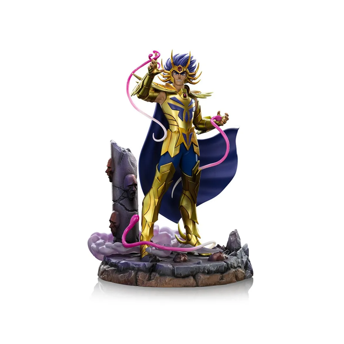 Iron Studios - Saint Seiya - Cancer Deathmask BDS Art Scale 1/10 - Les Chevaliers du Zodiaque