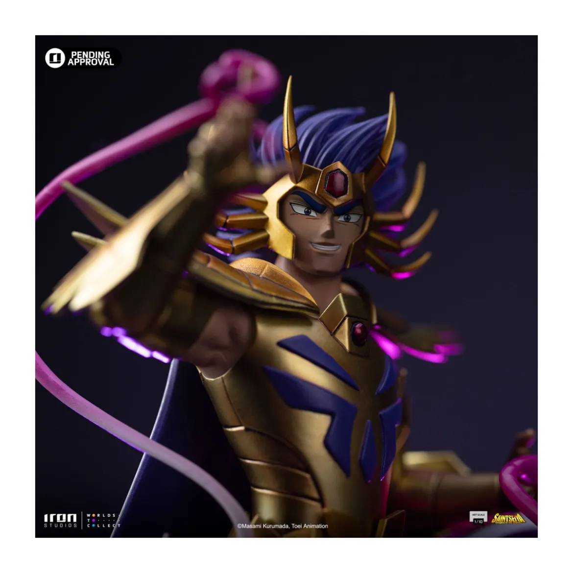 Iron Studios - Saint Seiya - Cancer Deathmask BDS Art Scale 1/10 - Les Chevaliers du Zodiaque