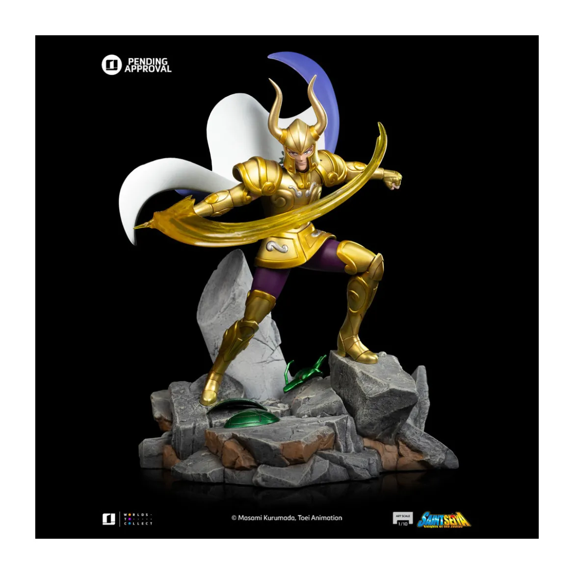 Iron Studios - Saint Seiya - Capricorn Shura Art Scale 1/10 - Les Chevaliers du Zodiaque