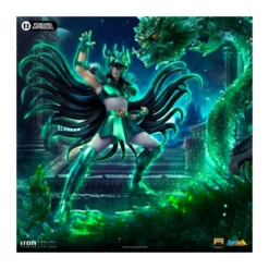Iron Studios - Saint Seiya - Dragon Shiryu Deluxe Art Scale 1/10 - Les Chevaliers du Zodiaque Shiryu du Dragon