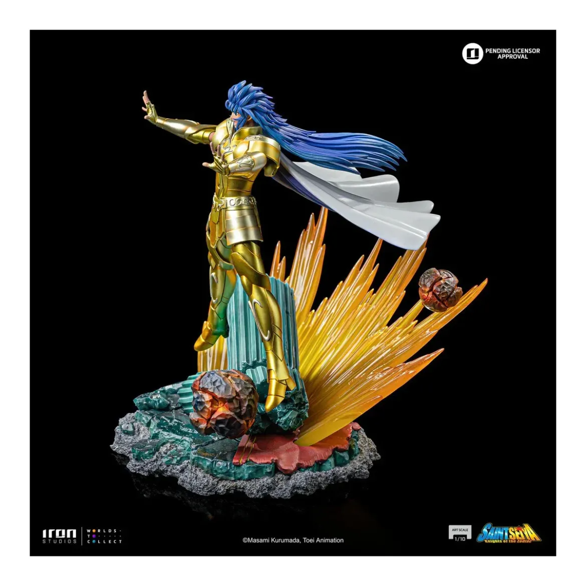 Iron Studios - Saint Seiya - Gemini Saga Art Scale 1/10 - Les Chevaliers du Zodiaque