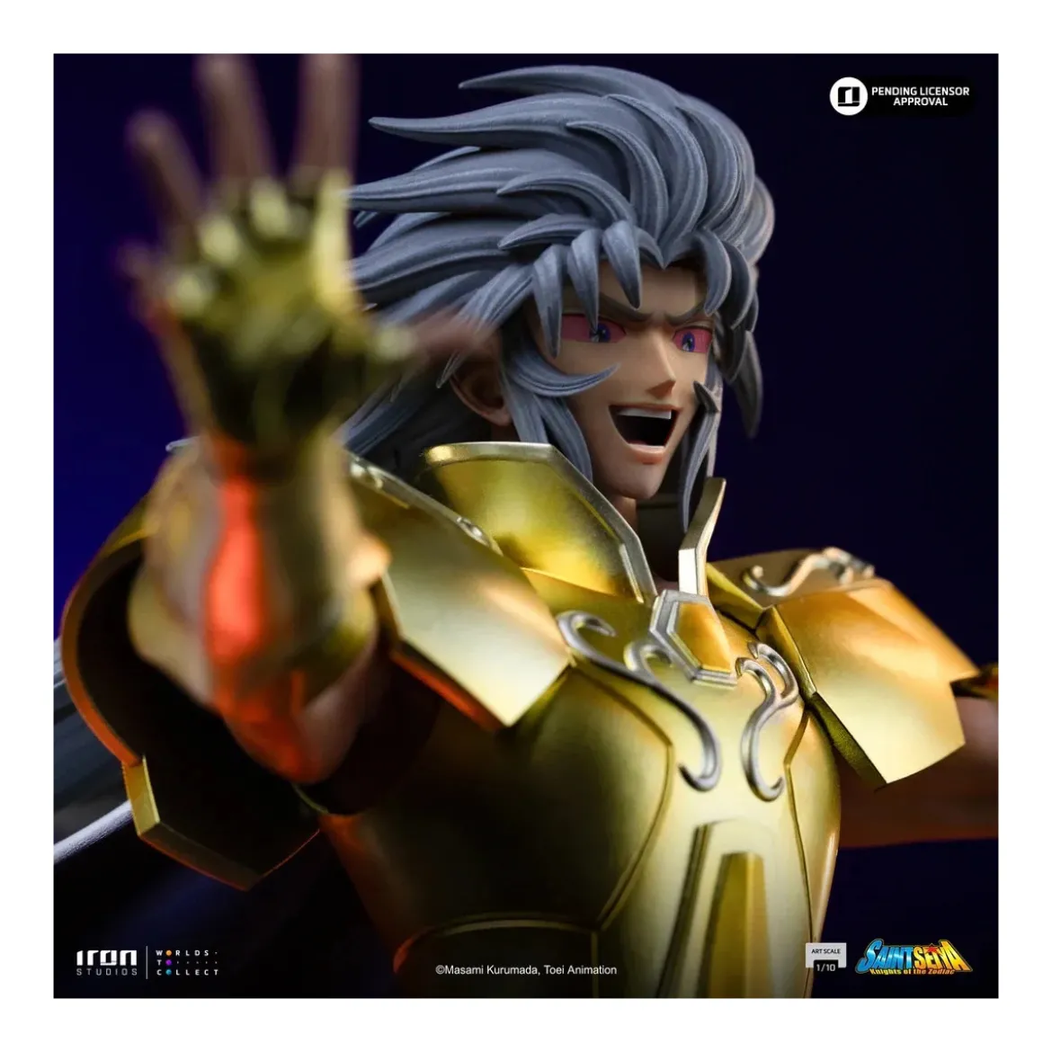 Iron Studios - Saint Seiya - Gemini Saga Art Scale 1/10 - Les Chevaliers du Zodiaque