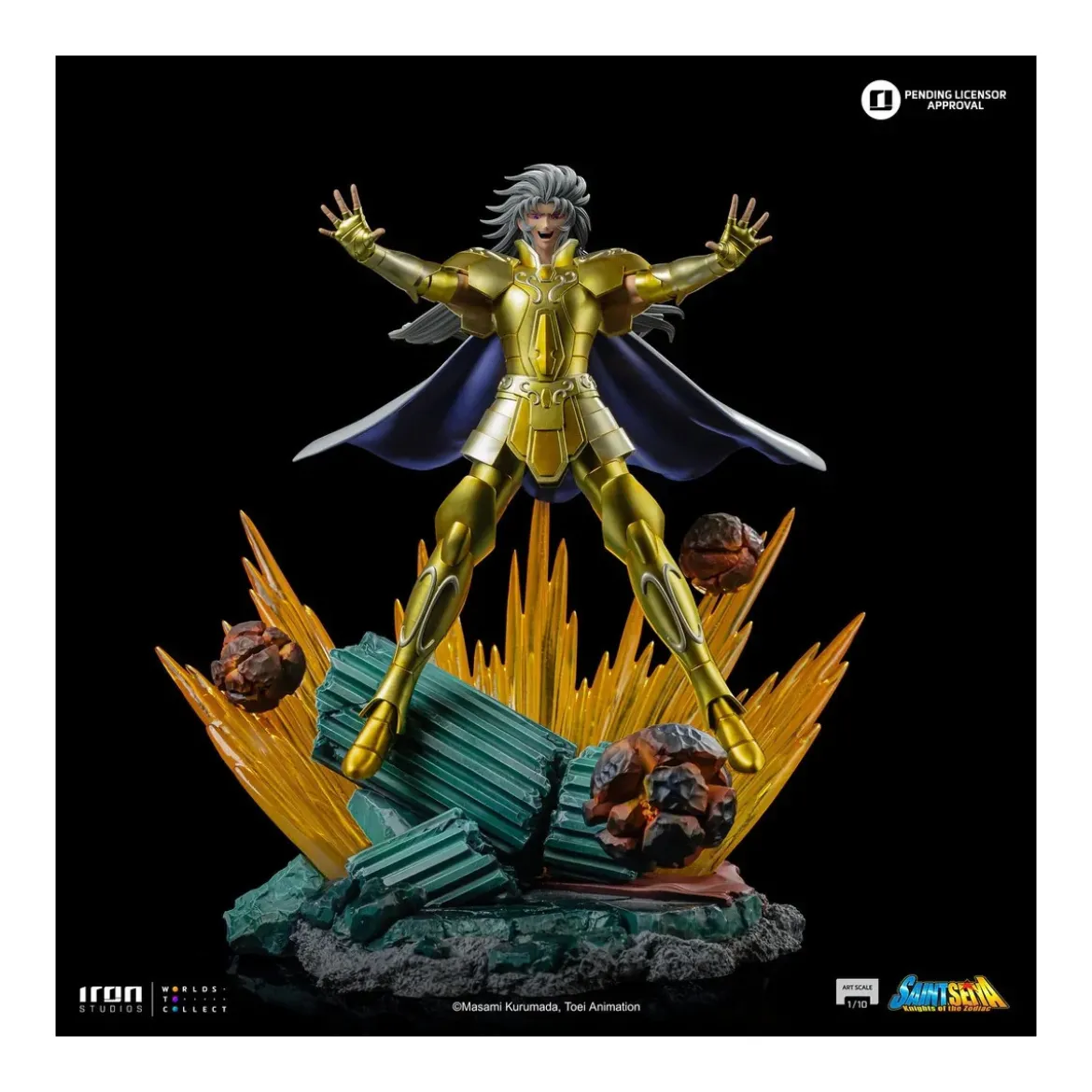 Iron Studios - Saint Seiya - Gemini Saga Art Scale 1/10 - Les Chevaliers du Zodiaque