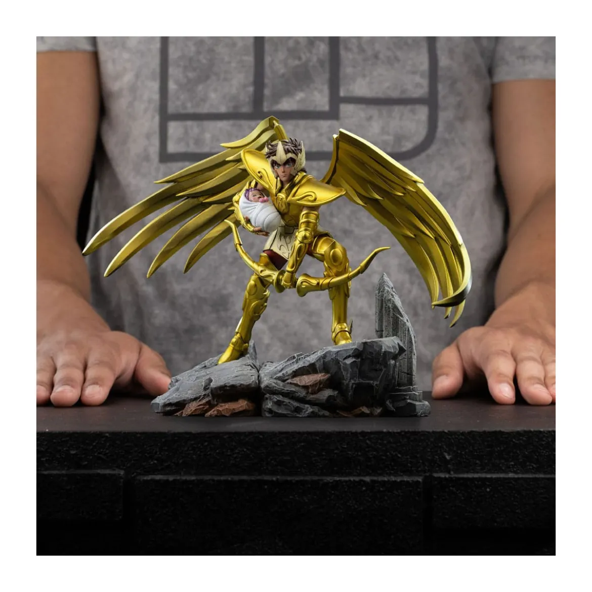 Iron Studios - Saint Seiya - Sagittarius Aiolos Art Scale 1/10 - Les Chevaliers du Zodiaque