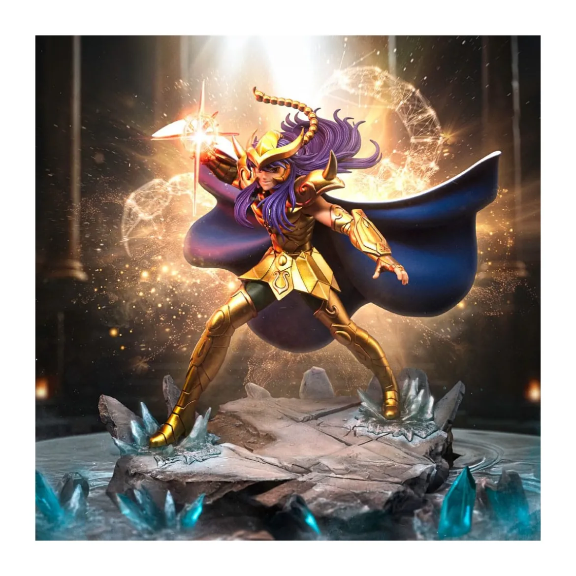 Iron Studios - Saint Seiya - Scorpio Milo BDS Art Scale 1/10 - Les Chevaliers du Zodiaque Milo du Scorpion