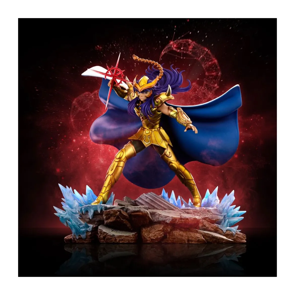 Iron Studios - Saint Seiya - Scorpio Milo BDS Art Scale 1/10 - Les Chevaliers du Zodiaque Milo du Scorpion