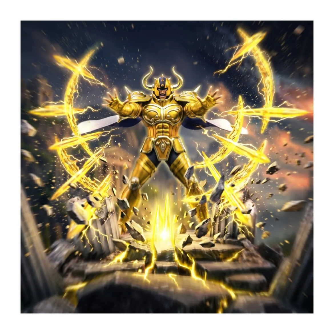 Iron Studios - Saint Seiya - taurus Aldebaran Art Scale 1/10 - Les Chevaliers du Zodiaque