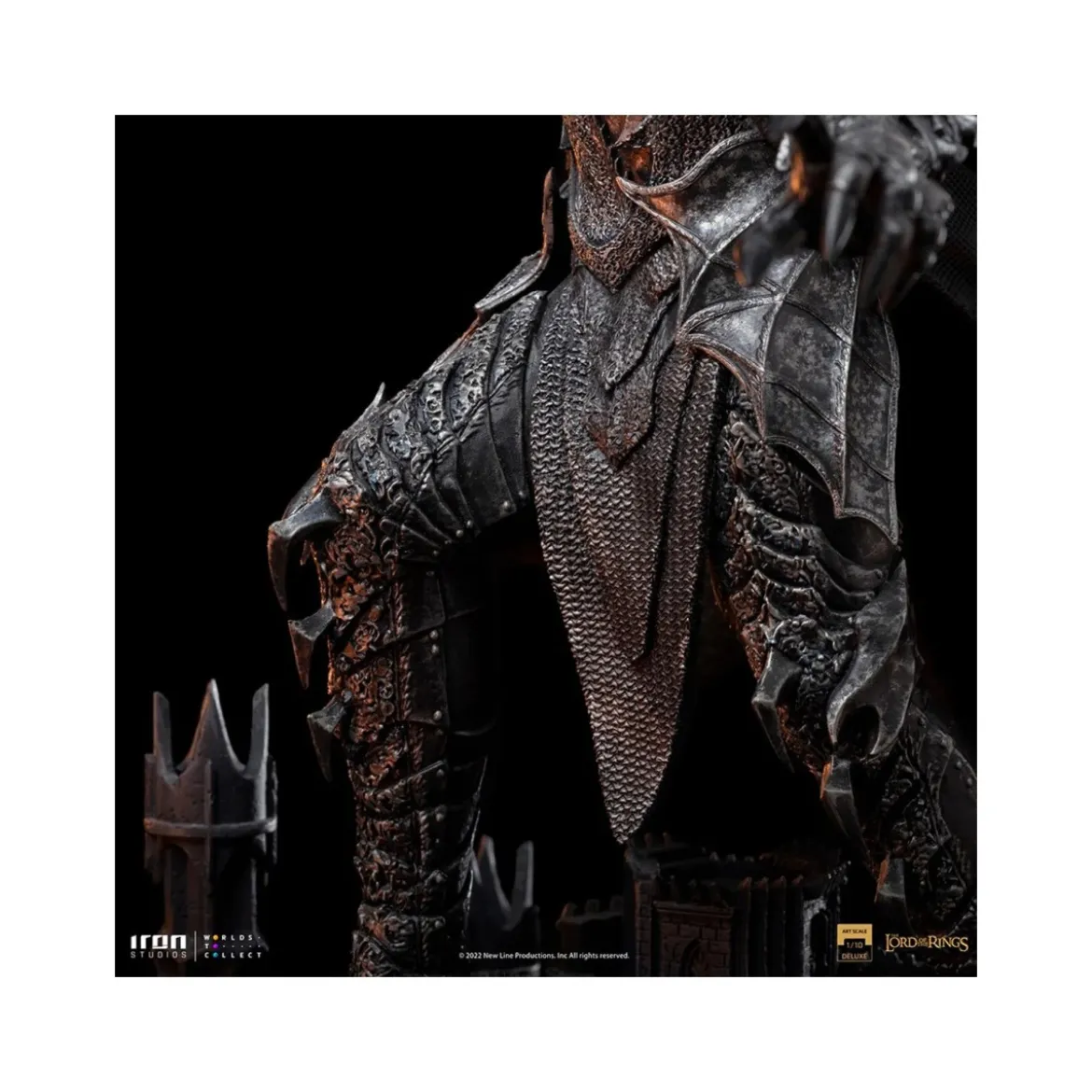 IRON STUDIOS - SAURON - Deluxe Art Scale 1/10 - The Lord Of The Rings