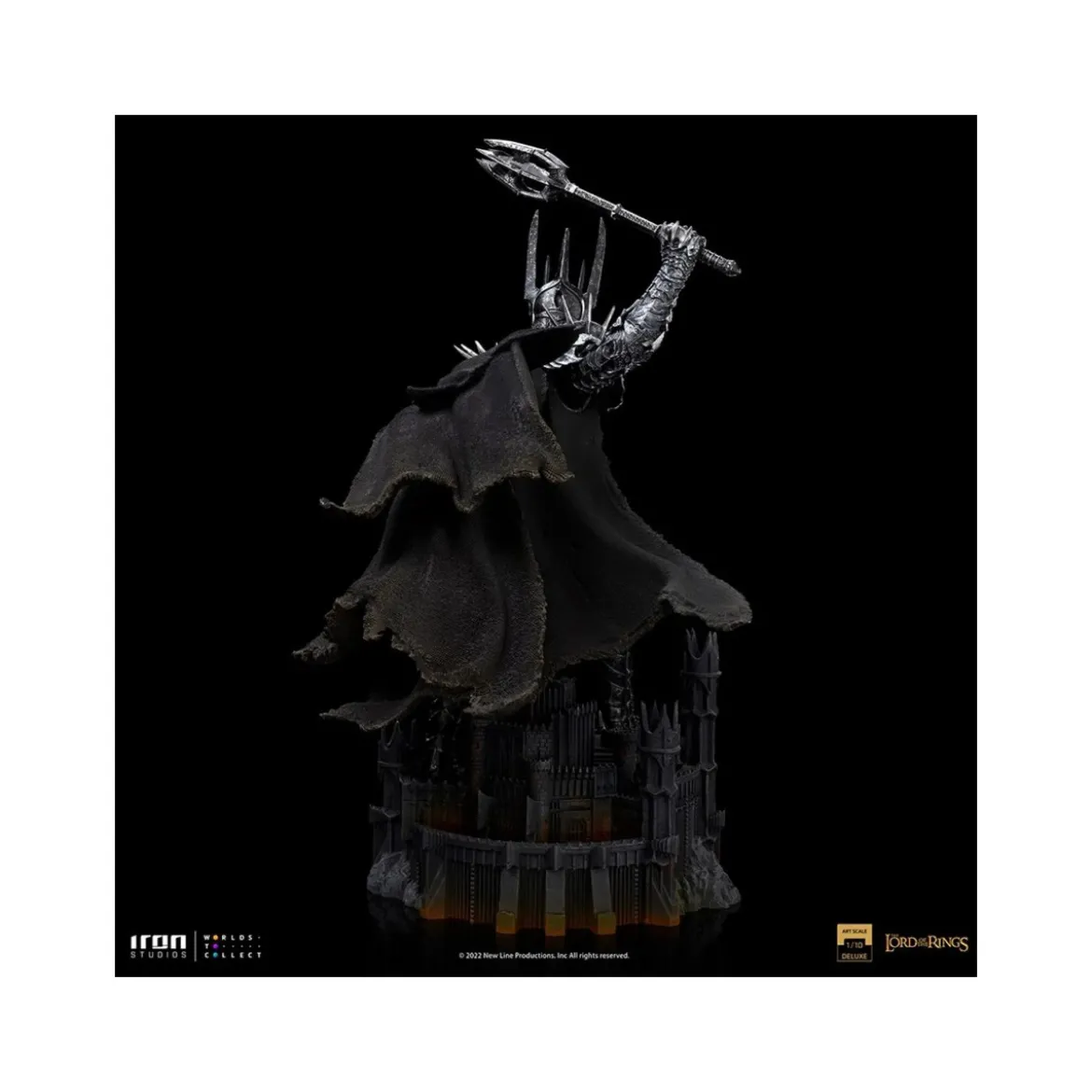 IRON STUDIOS - SAURON - Deluxe Art Scale 1/10 - The Lord Of The Rings